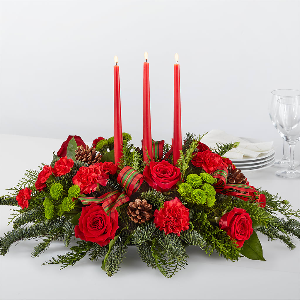 By the Candlelight Centerpiece – PASSMORE'S FLOWERS, Brantford ON