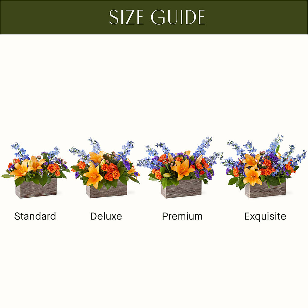 Radiant Citrus Box Bouquet – PASSMORE'S FLOWERS, Brantford ON