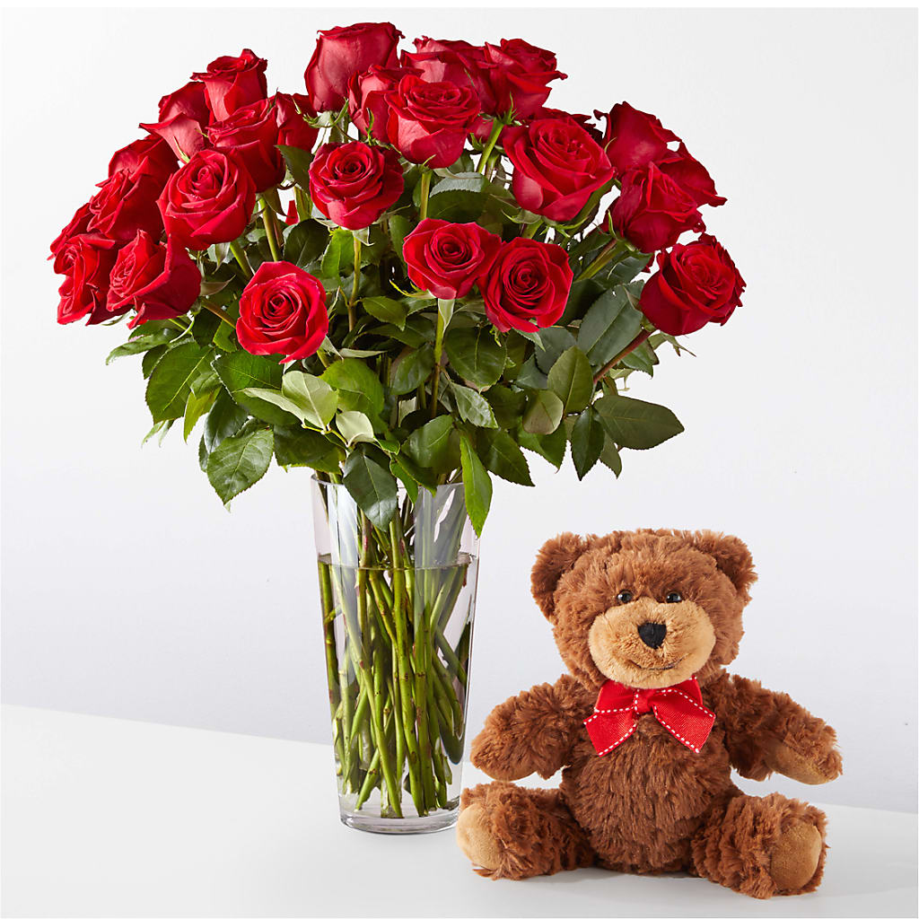 Romantic Long Stem Red Rose Bouquet Bundles – PASSMORE'S FLOWERS, Brantford ON