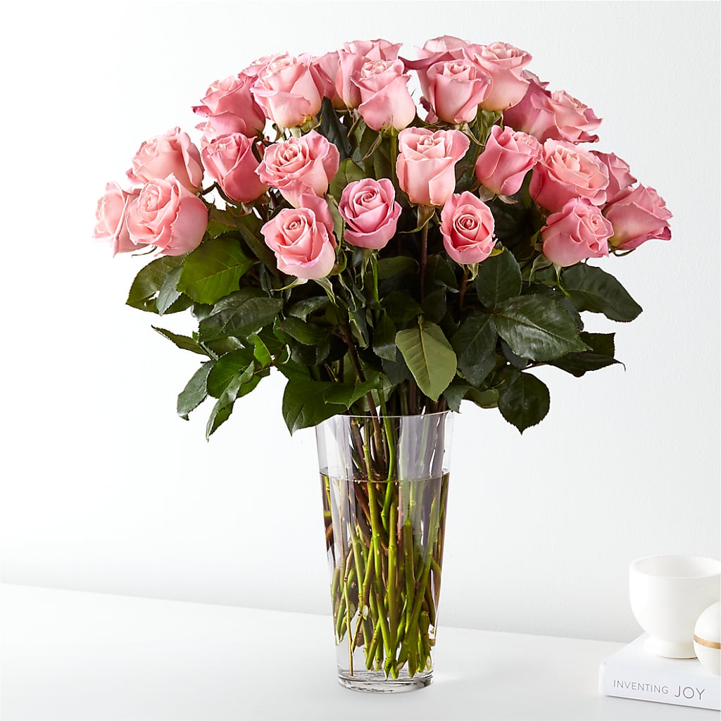 Long Stem Pink Rose Bouquet – PASSMORE'S FLOWERS, Brantford ON