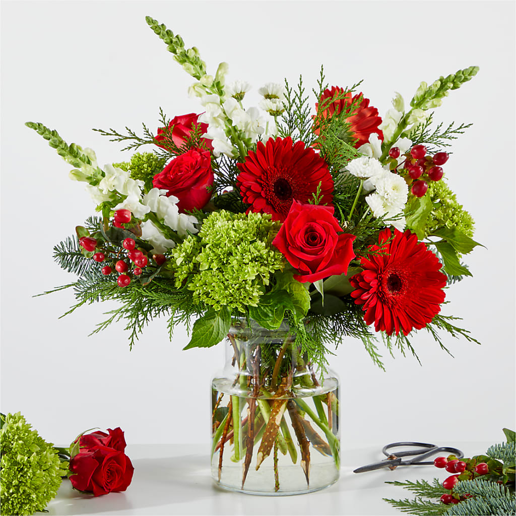 Merry Moment Bouquet – A Florist Original – PASSMORE'S FLOWERS, Brantford ON