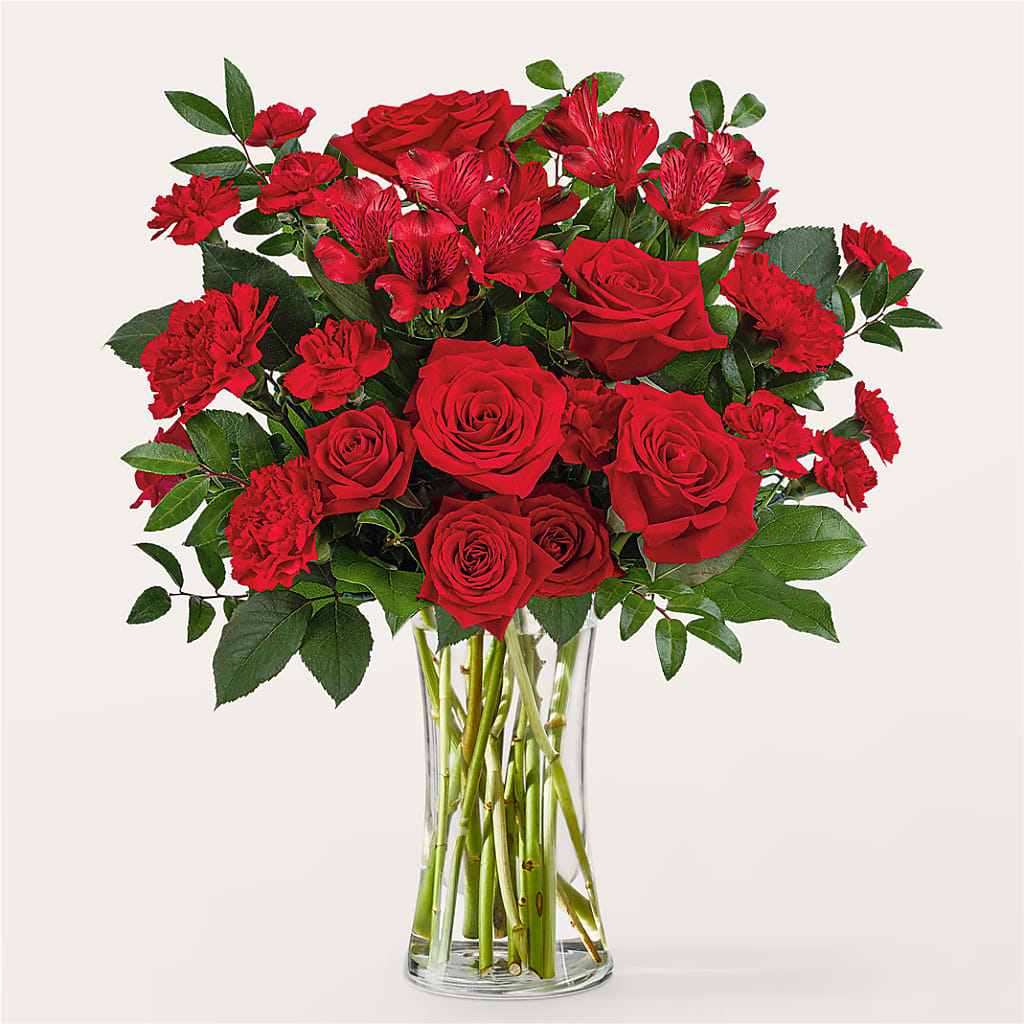 Brilliant Ruby Bouquet – PASSMORE'S FLOWERS, Brantford ON