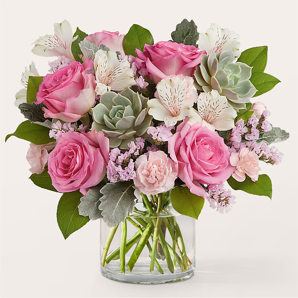Dusty Rose Bouquet – PASSMORE'S FLOWERS, Brantford ON