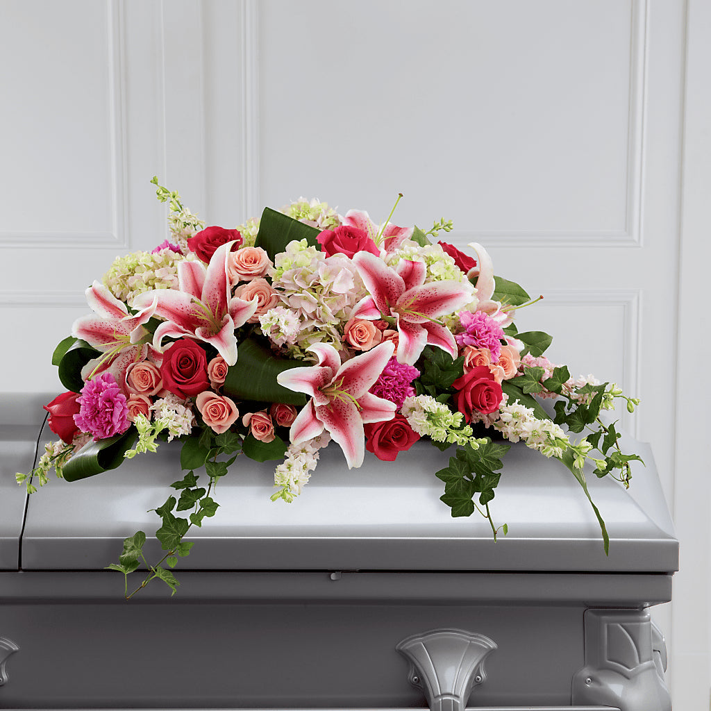 Splendid Grace Casket Spray – PASSMORE'S FLOWERS, Brantford ON