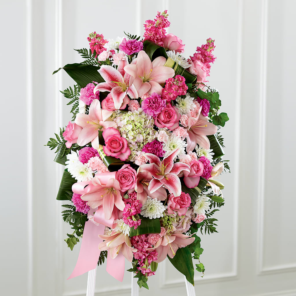 Comforting Standing Spray – PASSMORE'S FLOWERS, Brantford ON