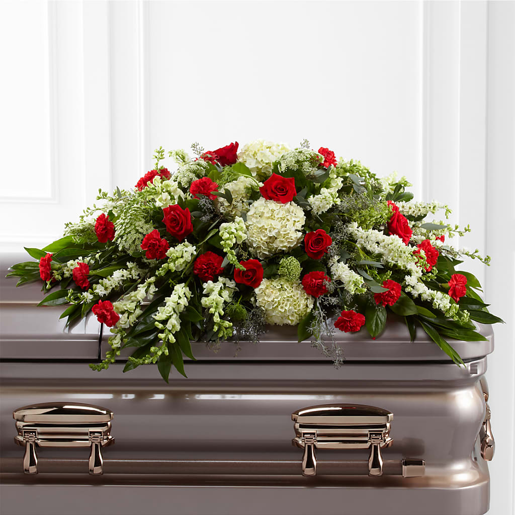Sincerity Casket Spray – PASSMORE'S FLOWERS, Brantford ON