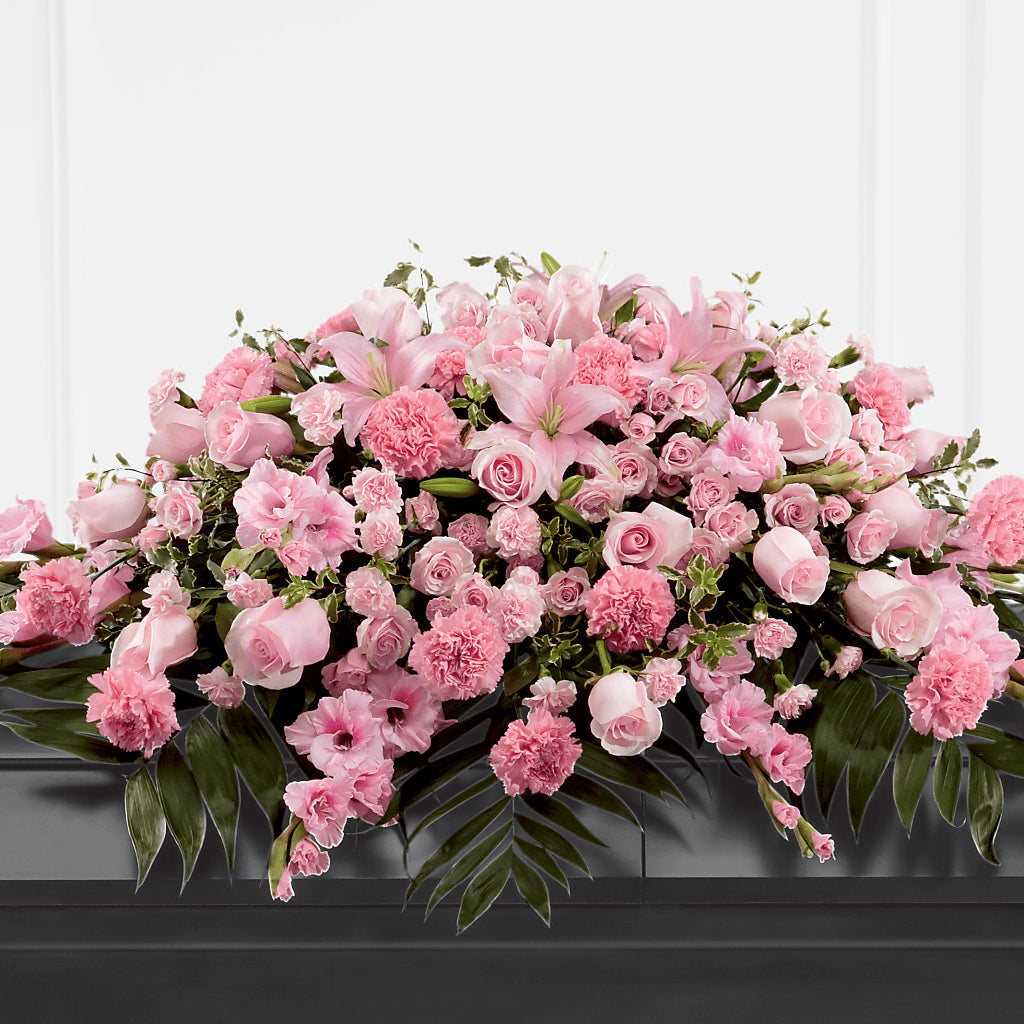 Garden of Comfort Casket Spray (Standard) – PASSMORE'S FLOWERS, Brantford ON