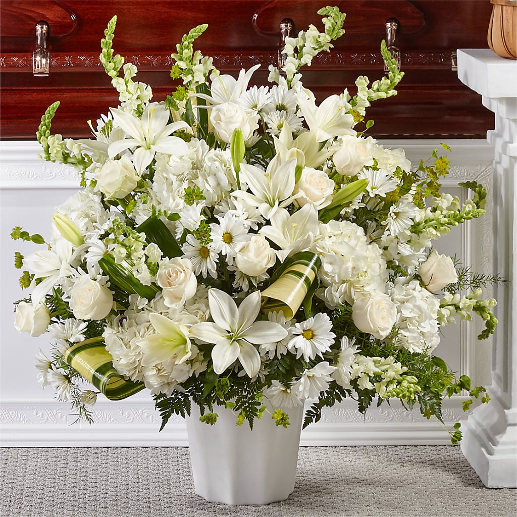 Thoughts of Tranquility Floor Basket – PASSMORE'S FLOWERS, Brantford ON