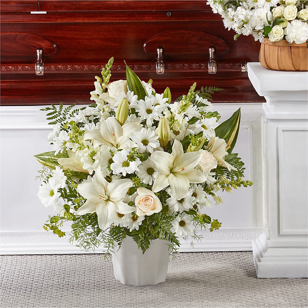 Thoughts of Tranquility Floor Basket – PASSMORE'S FLOWERS, Brantford ON