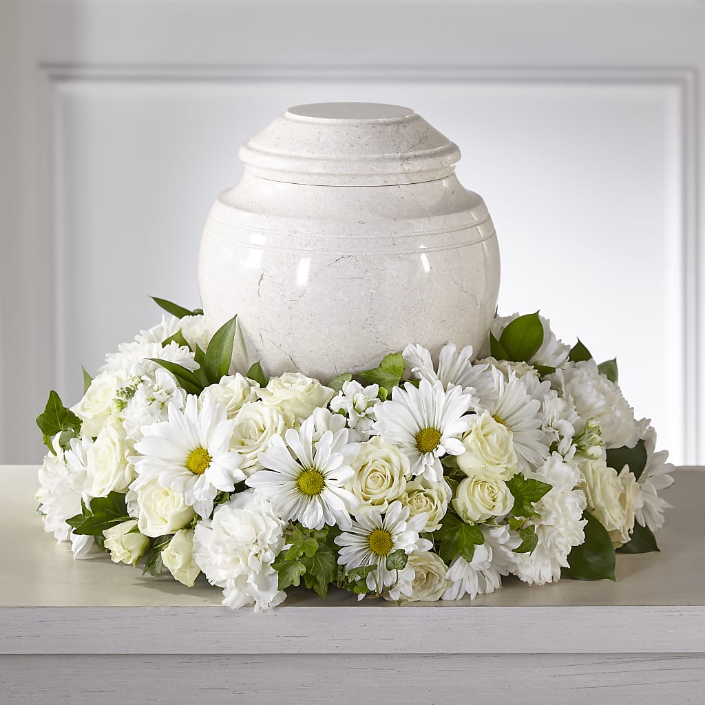 Ivory Gardens Cremation Adornment – PASSMORE'S FLOWERS, Brantford ON