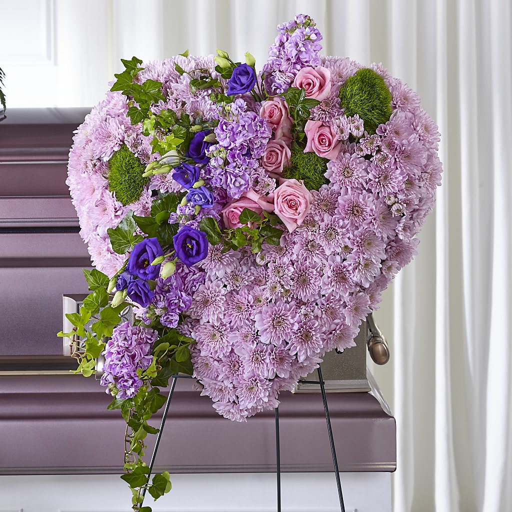 Treasured Love Standing Heart – PASSMORE'S FLOWERS, Brantford ON
