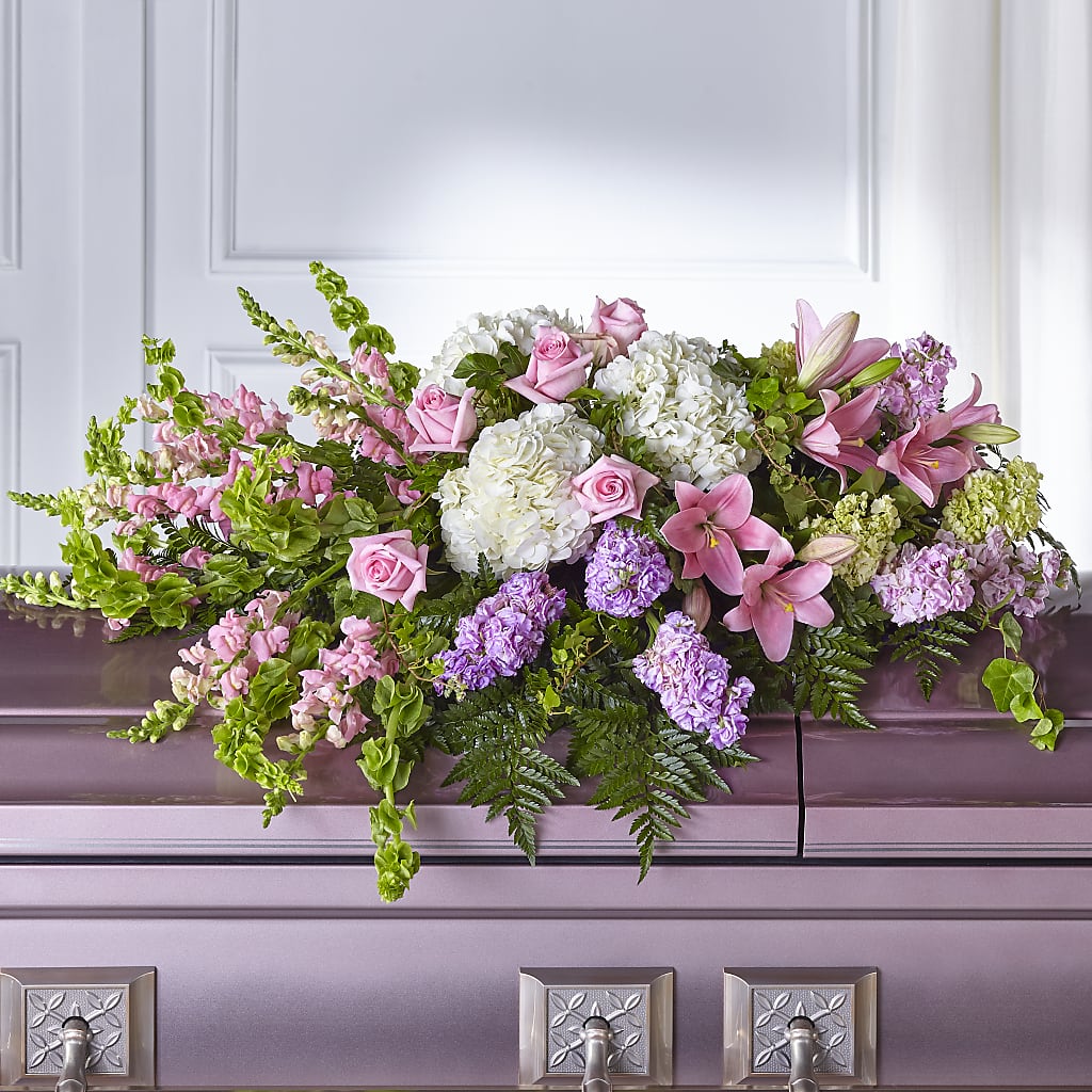 Life's Gratitude Casket Spray – PASSMORE'S FLOWERS, Brantford ON