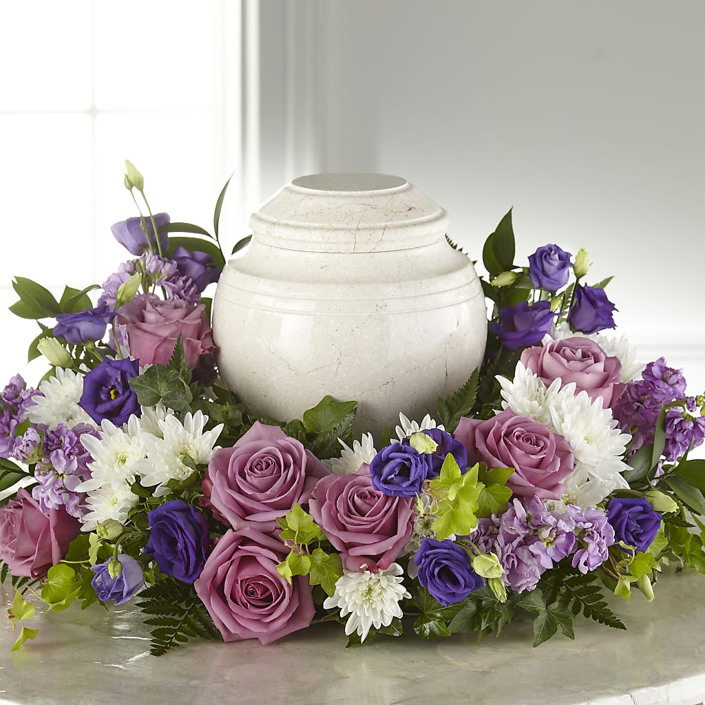 Blooming Sympathy Cremation Adornment – PASSMORE'S FLOWERS, Brantford ON