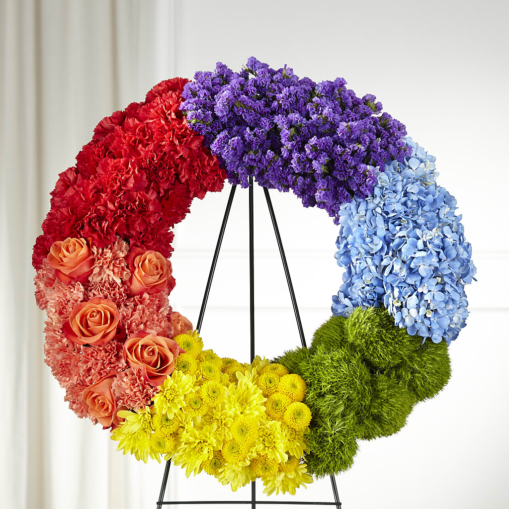 Circle of Love Wreath – PASSMORE'S FLOWERS, Brantford ON