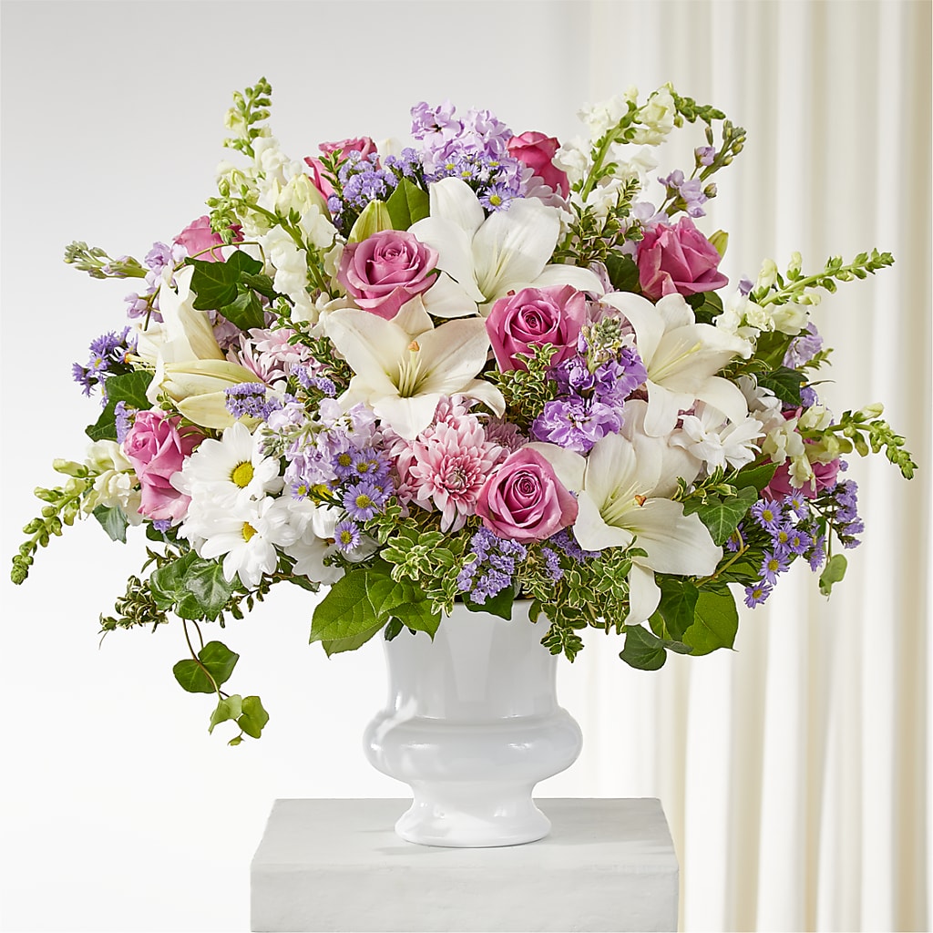 Remarkable Life Urn Arrangement – PASSMORE'S FLOWERS, Brantford ON