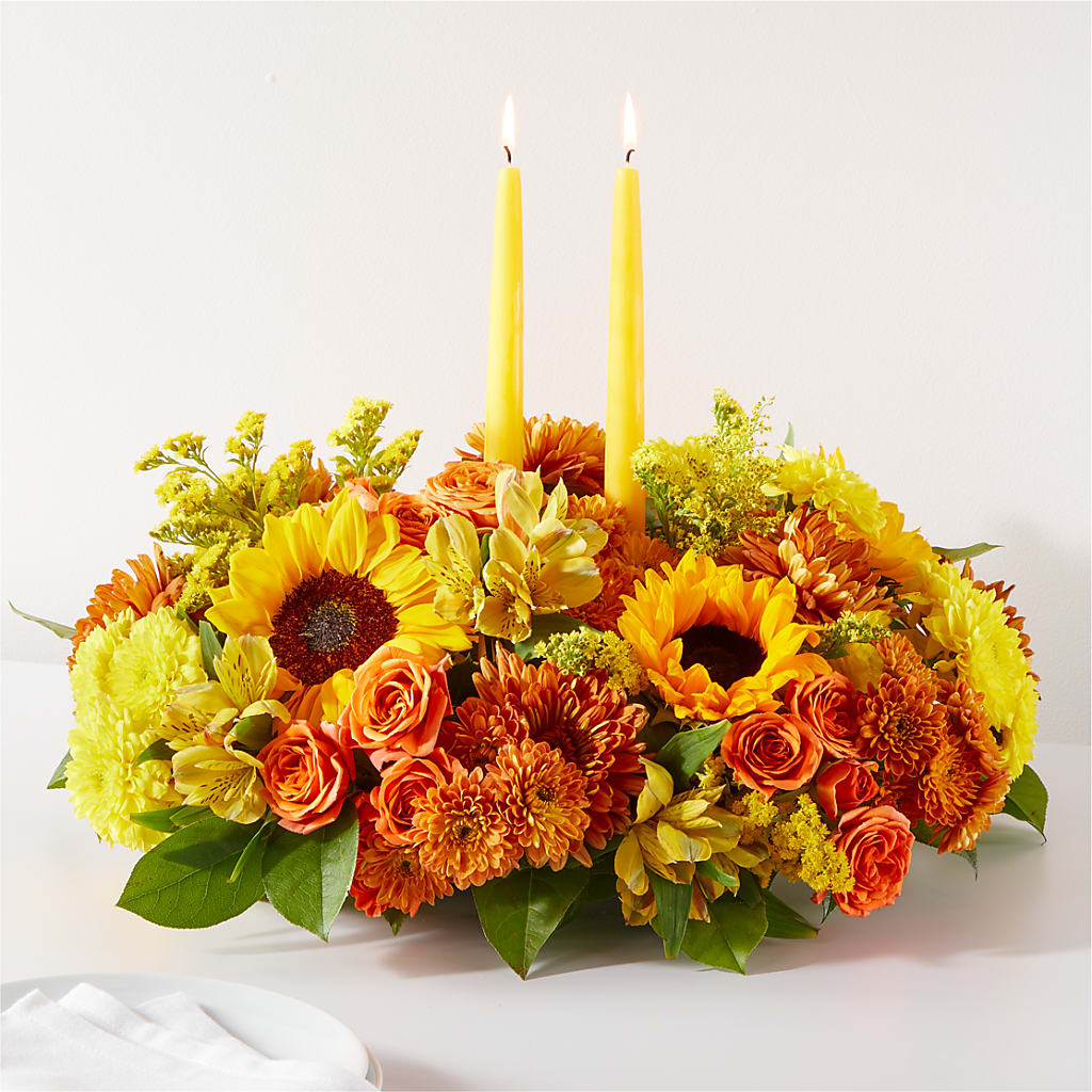 Autumn Harmony Centerpiece – PASSMORE'S FLOWERS, Brantford ON