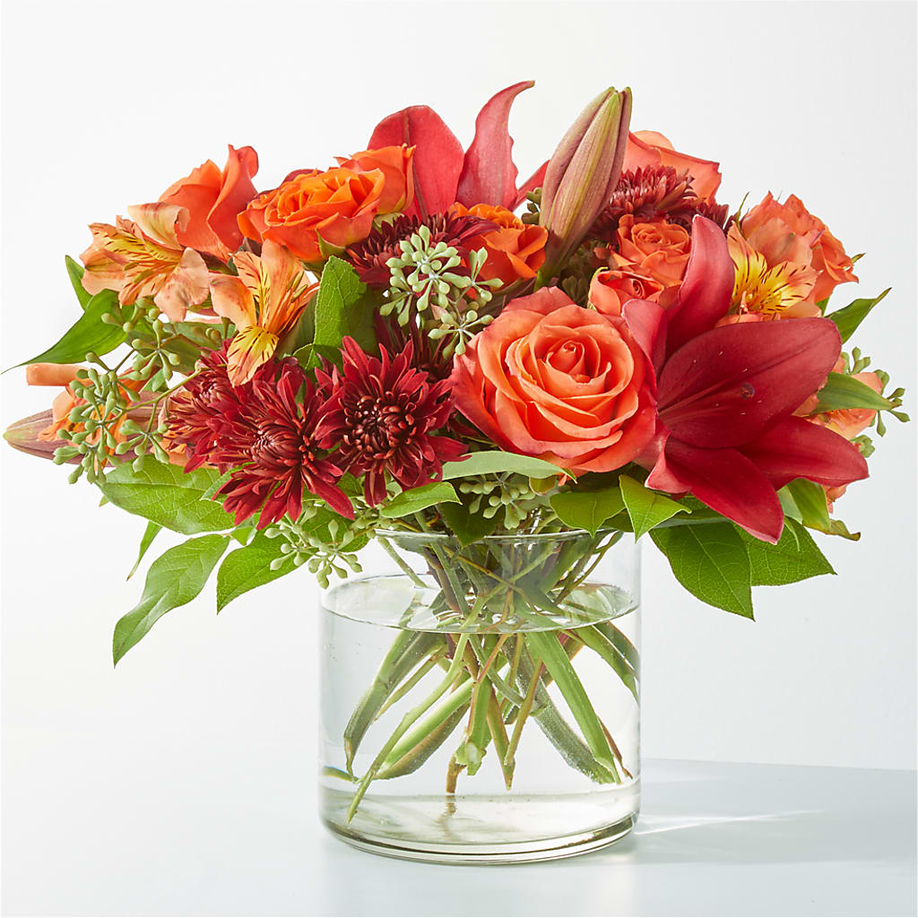 Crimson Leaves Bouquet – PASSMORE'S FLOWERS, Brantford ON