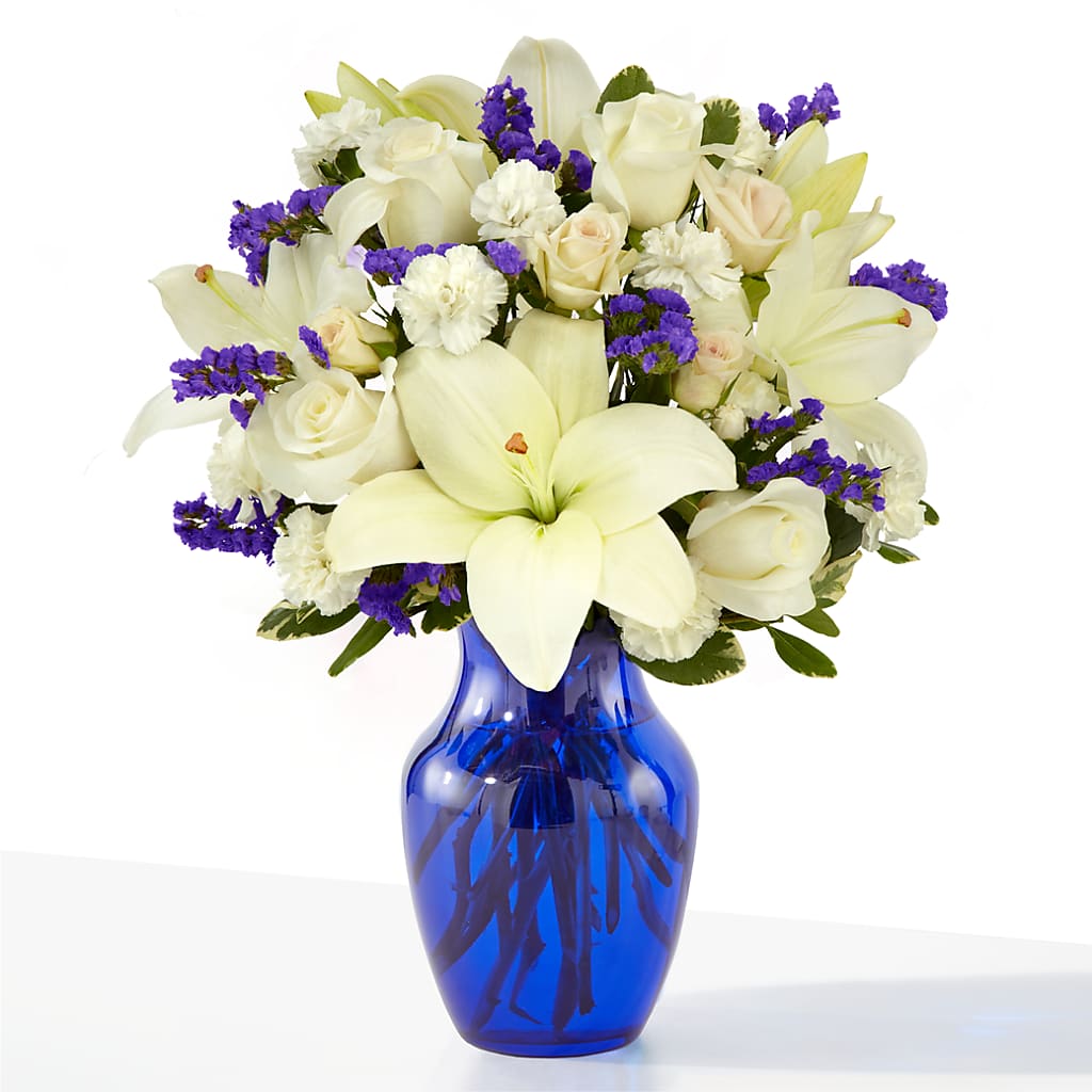 Sapphire Rush Bouquet – PASSMORE'S FLOWERS, Brantford ON