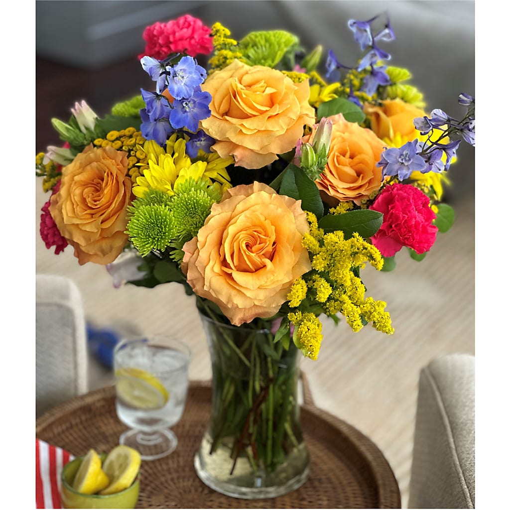 Bold & Bright – A Florist Original – PASSMORE'S FLOWERS, Brantford ON