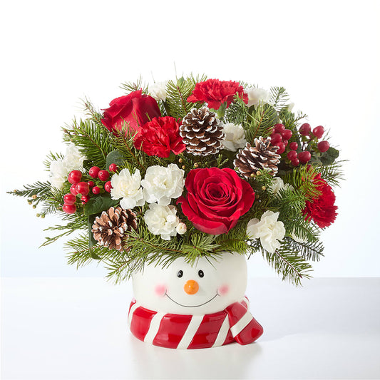 Jolly Snowman Bouquet – PASSMORE'S FLOWERS, Brantford ON