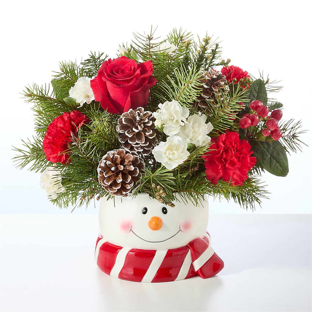 Jolly Snowman Bouquet – PASSMORE'S FLOWERS, Brantford ON