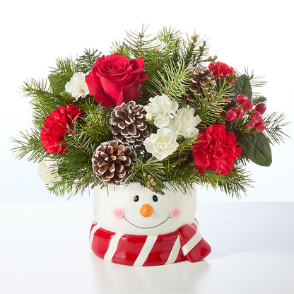 Jolly Snowman Bouquet – PASSMORE'S FLOWERS, Brantford ON