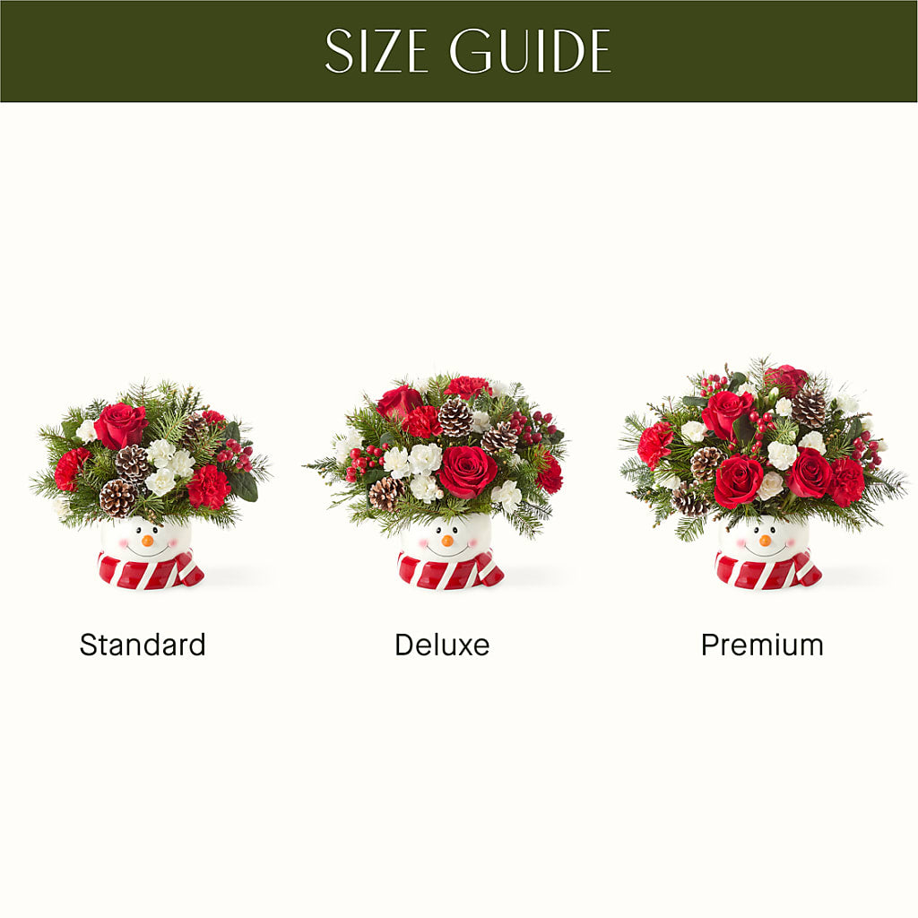 Jolly Snowman Bouquet – PASSMORE'S FLOWERS, Brantford ON