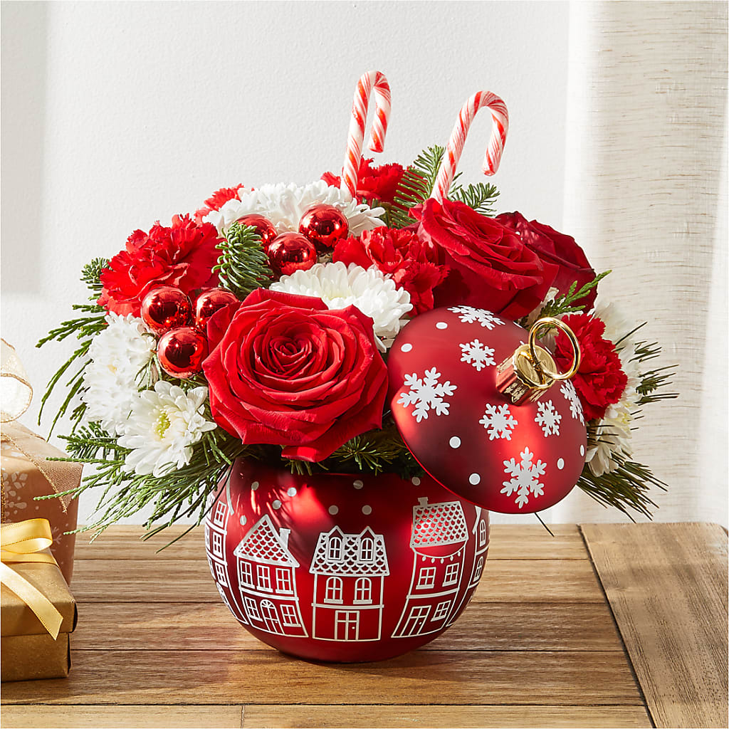 Cheer in the Air Ornament – PASSMORE'S FLOWERS, Brantford ON