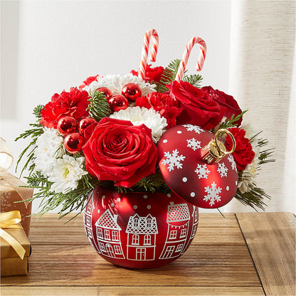 Cheer in the Air Ornament – PASSMORE'S FLOWERS, Brantford ON