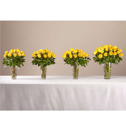 Long Stem Yellow Rose Bouquet – PASSMORE'S FLOWERS, Brantford ON