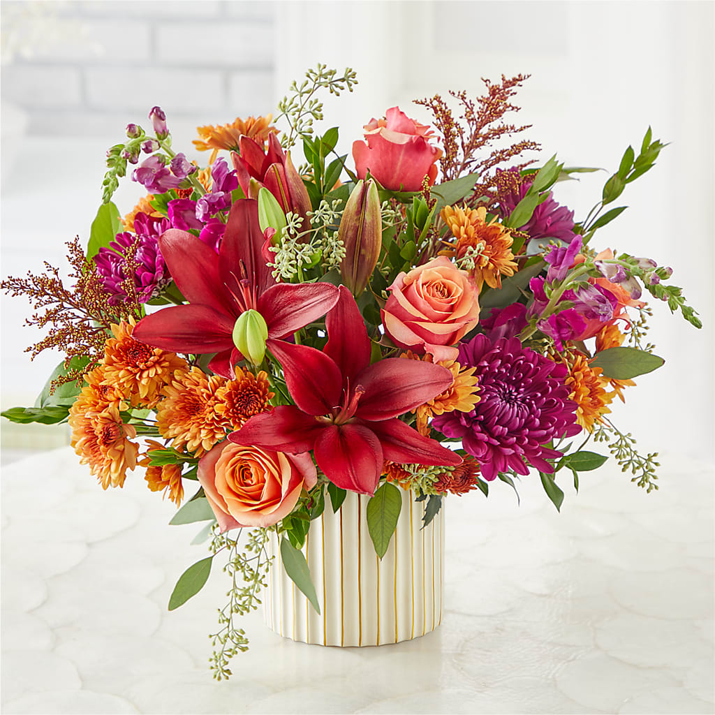 Burgundy Landscape Bouquet – PASSMORE'S FLOWERS, Brantford ON