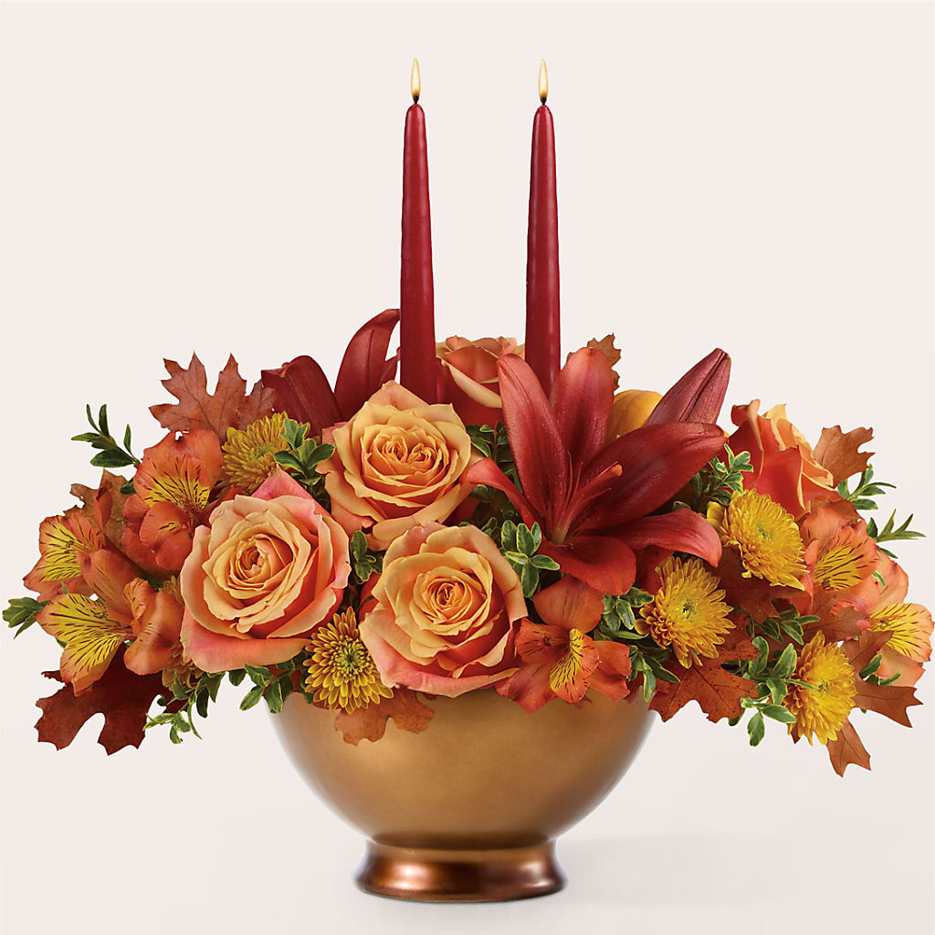 Harvest Table Centerpiece – PASSMORE'S FLOWERS, Brantford ON