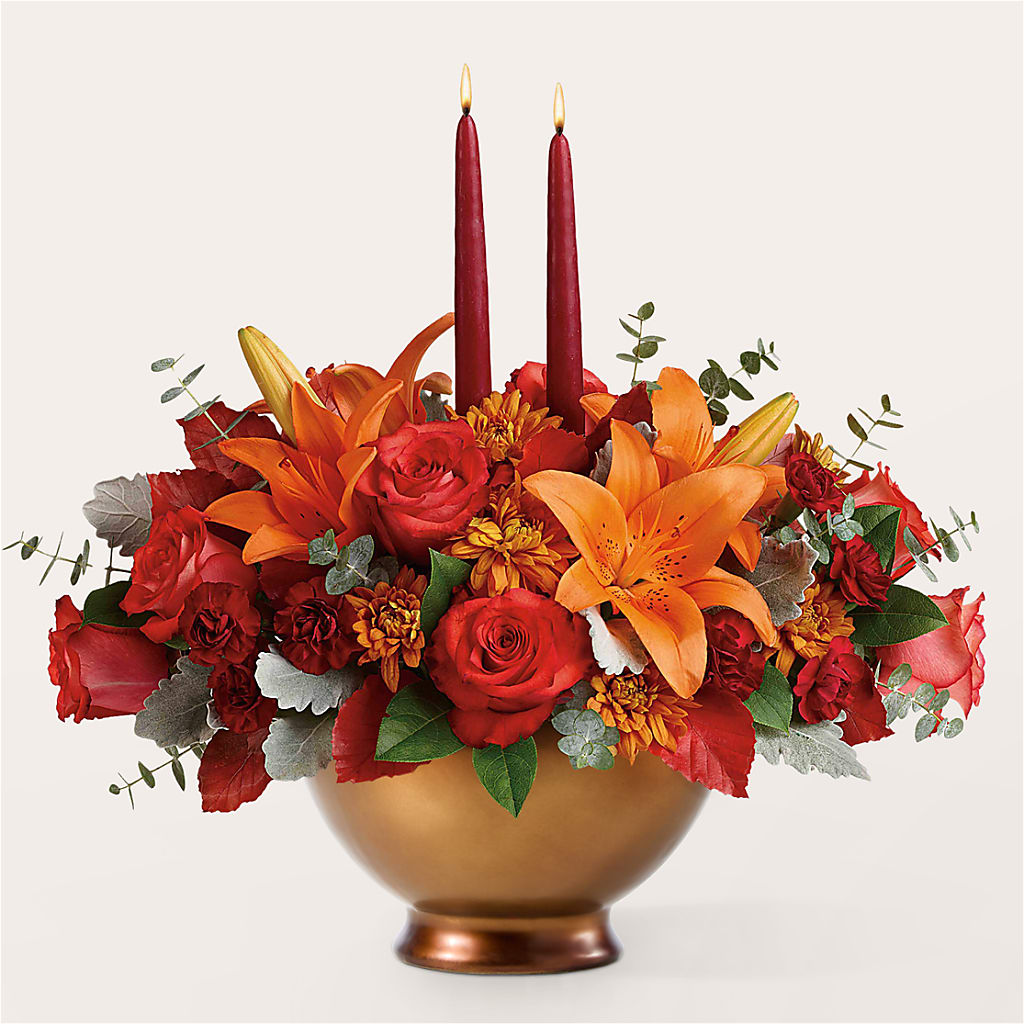 Fruits of Fall Centerpiece – PASSMORE'S FLOWERS, Brantford ON