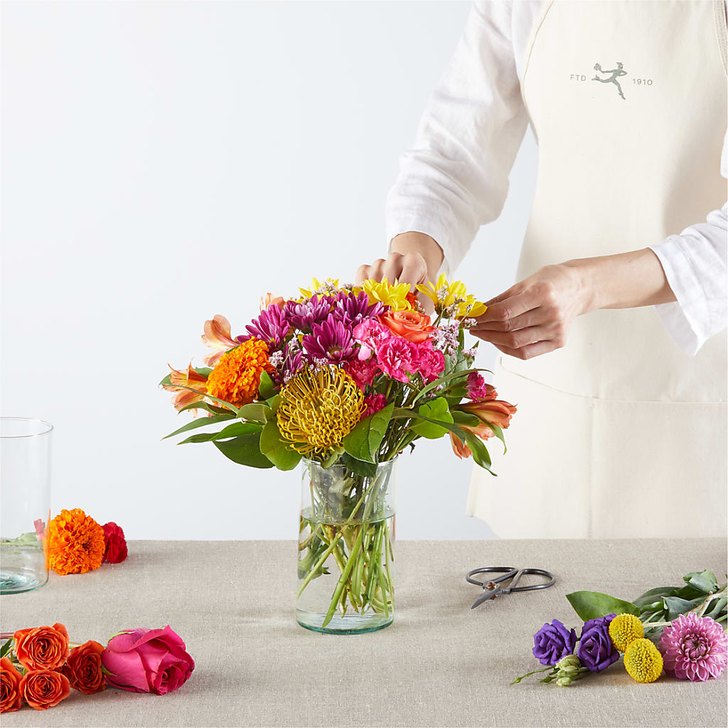 Feast of Color – A Florist Original – PASSMORE'S FLOWERS, Brantford ON