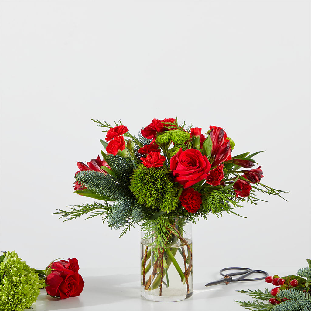 Merry Moment Bouquet – A Florist Original – PASSMORE'S FLOWERS, Brantford ON