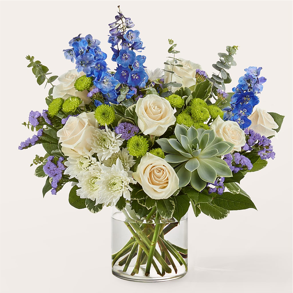 Cerulean Waves Bouquet – PASSMORE'S FLOWERS, Brantford ON