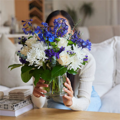 Cerulean Waves Bouquet – PASSMORE'S FLOWERS, Brantford ON