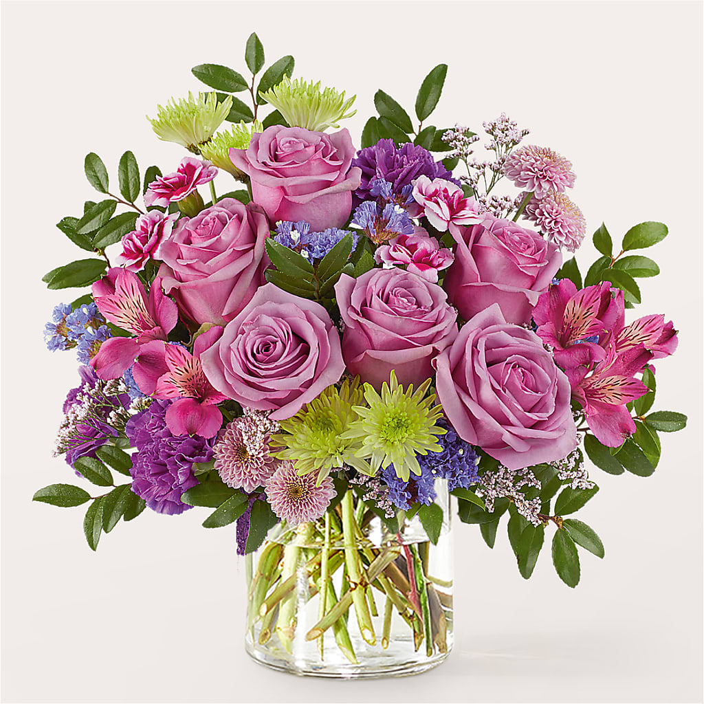 Glass Half Full Bouquet – PASSMORE'S FLOWERS, Brantford ON