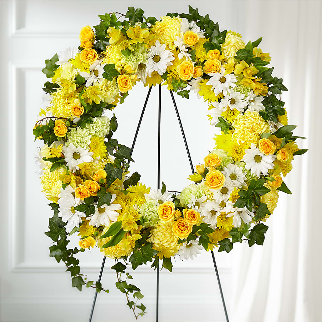 Golden Remembrance Wreath – PASSMORE'S FLOWERS, Brantford ON