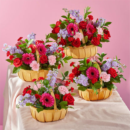 Pink Picnic Basket – PASSMORE'S FLOWERS, Brantford ON