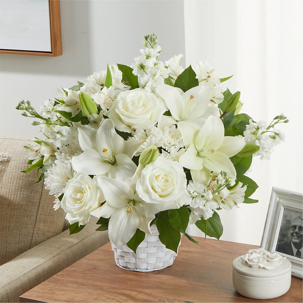 Peaceful Reflections Arrangement – PASSMORE'S FLOWERS, Brantford ON
