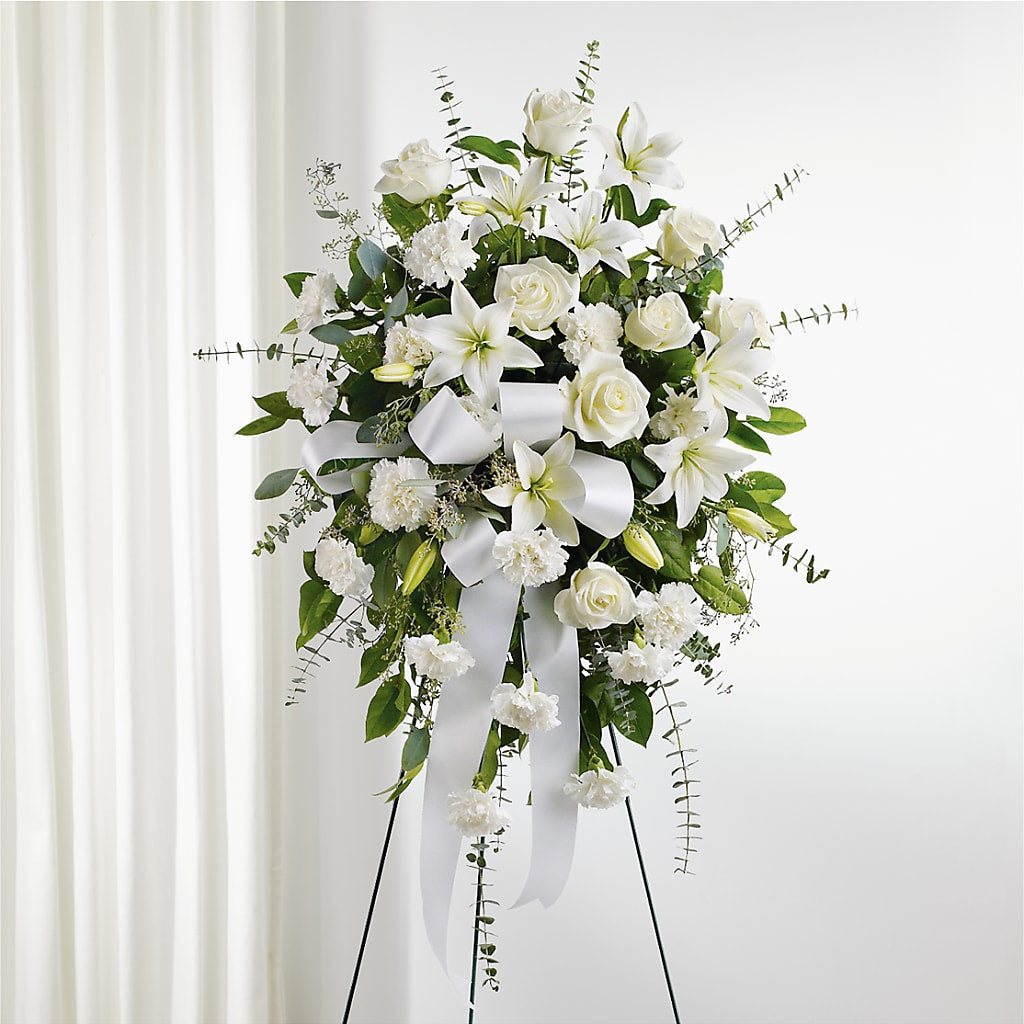 With Care Standing Spray – PASSMORE'S FLOWERS, Brantford ON