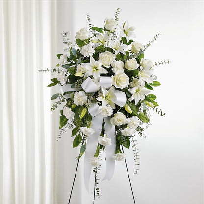 With Care Standing Spray – PASSMORE'S FLOWERS, Brantford ON