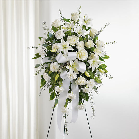 With Care Standing Spray – PASSMORE'S FLOWERS, Brantford ON