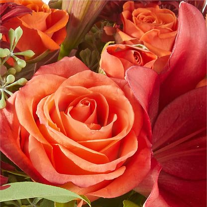 Crimson Leaves Bouquet – PASSMORE'S FLOWERS, Brantford ON