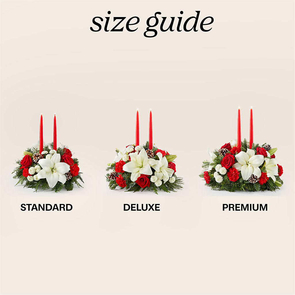 Seasonal Festivities Centerpiece – PASSMORE'S FLOWERS, Brantford ON