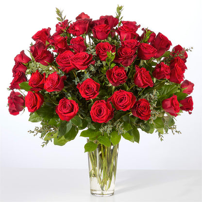 Forever Yours Fifty Stem Red Rose Bouquet – PASSMORE'S FLOWERS, Brantford ON